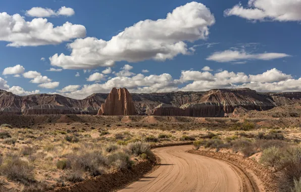 Картинка Юта, США, Cathedral Valley