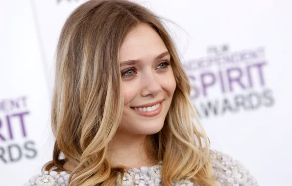 Взгляд, поза, актриса, фотосессия, hair, Elizabeth Olsen, Элизабет Олсен, макияж. make up