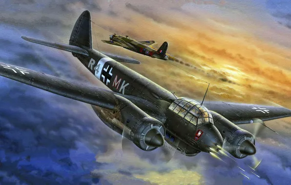 Разведчик, Junkers, многоцелевой самолёт люфтваффе, Ju 88 C-4