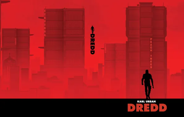 Картинка город, Dredd, Judge Dredd, Mega-City One