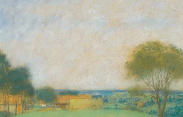 Картина, Йожеф Рипль-Ронаи, Венгерский Пейзаж, Jozsef Rippl-Ronai