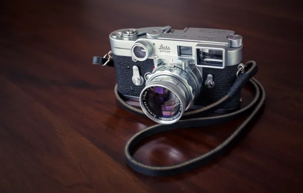 Макро, фон, камера, Leica M3