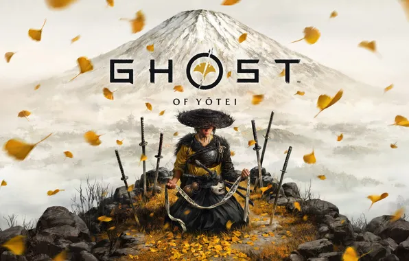 Картинка Games, Game Art, Key Art, 2025 Games, Ghost of Yotei, Atsu