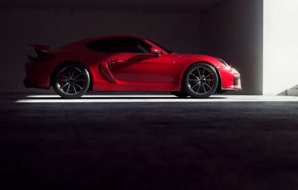 Красный, Авто, 911, Porsche, Машина, Red, Спорткар, Transport & Vehicles