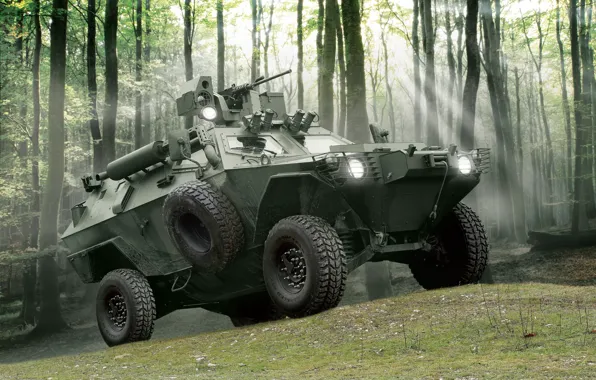 Forest, 4x4, military vehicle, otokar cobra