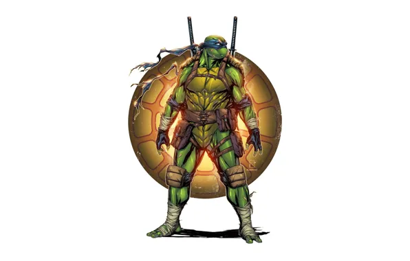Минимализм, Стиль, Фон, Fantasy, Черепашки-ниндзя, Art, Style, TMNT