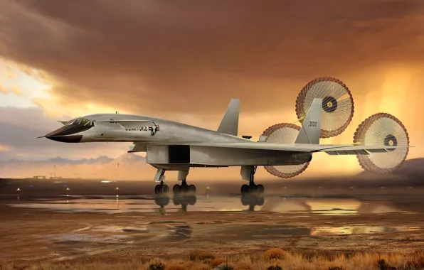 США, Прототип, Стратегический бомбардировщик, XB-70 Valkyrie
