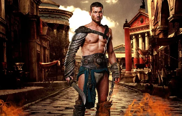 Картинка Andy Whitfield, гладиатор, spartacus, спартак, енди