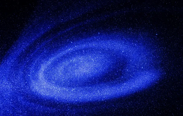 Картинка space, blue, galaxy