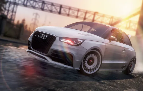 Гонка, автомобиль, need for speed most wanted 2, Audi A1 Clubsport Quattro