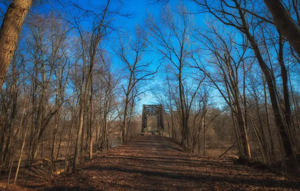Illinois, Hiking On The Rock Island Trail, Stark County