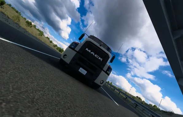 Truck, mack, ats, rig, american truck simulator