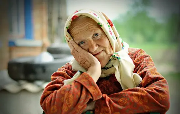 Обои, бабушка, бывшая девушка