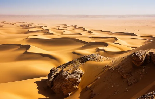 Картинка песок, пейзаж, пустыня