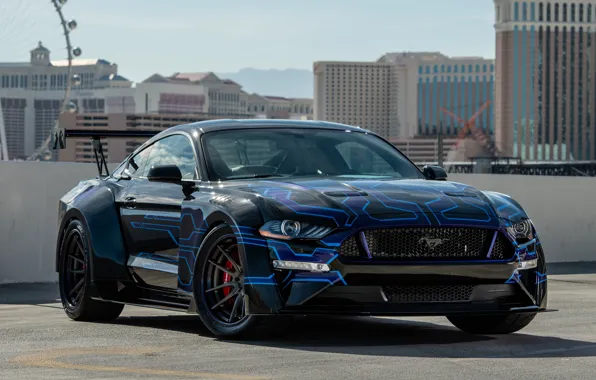 Mustang, Ford, 2018, Galpin Auto Sports, Widebody, SEMA 2018, Road Racing