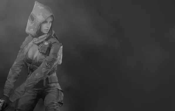 Девушка, Солдат, Warface