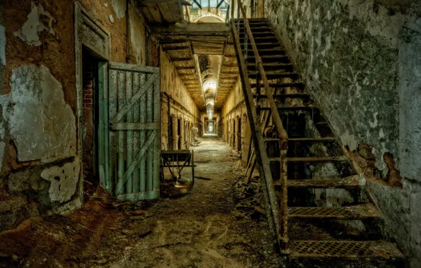 Картинка интерьер, тюрьма, Absolute Decay