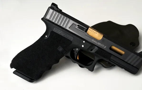 Пистолет, тюнинг, кобура, Glock 41, Salient Arms International
