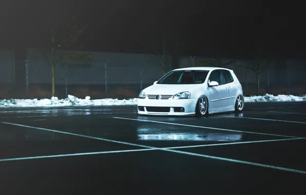 White, гольф, golf, фольксваген, Volksvagen, mk5