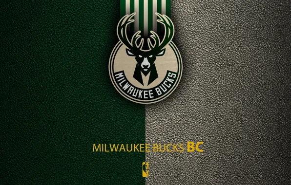 Wallpaper, sport, logo, basketball, NBA, Milwaukee Bucks