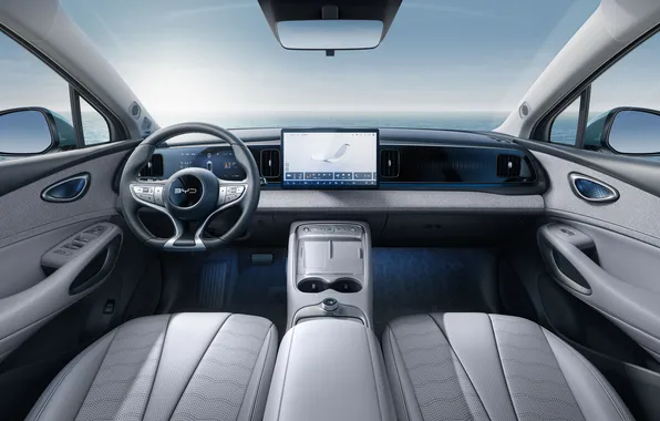 Интерьер, внедорожник, SUV, электромобиль, 2025, BYD, 05 EV, BYD Sealion 05 EV