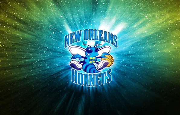 Мяч, Баскетбол, Логотип, NBA, New Orleans, Шершни, Новый Орлеан