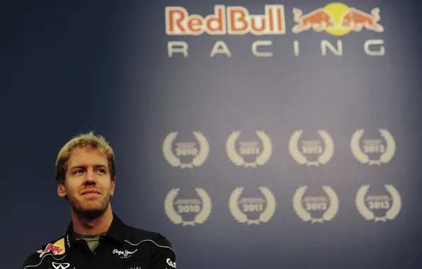 Формула 1, Formula 1, Red Bull, Vettel, Champion, Чемпион, Sebastian