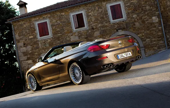 Авто, кабриолет, коричневый, Alpina, Alpina B6, Alpina B6 Bi-Turbo Cabrio (F12) '2011–14