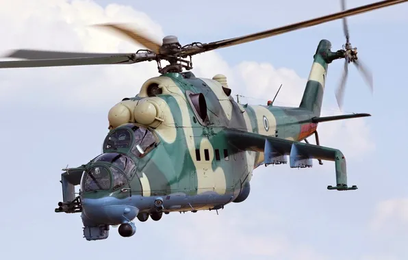 ГШ-30К, Ми-35П, Ударный вертолёт, модернизированный вариант Ми-24, ВВС Нигерии, экспортный вариант Ми-24П