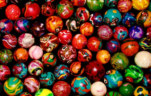 Картинка шарики, цвет, палитра, разноцветные