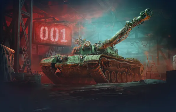 Игры, bz-74-1, мир тнков