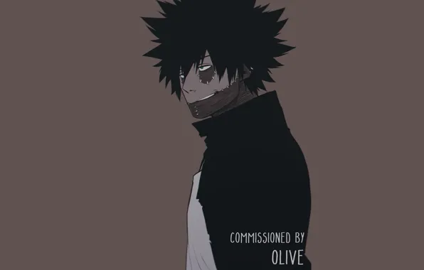 Взгляд, улыбка, парень, Boku no Hero Academia, Моя геройская акадеимя, Dabi