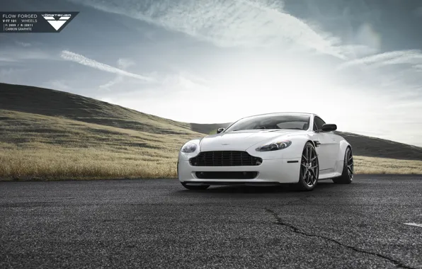 Картинка Aston Martin, Vantage, Vorsteiner, Forged, 101, Wheels, Flow, V-FF