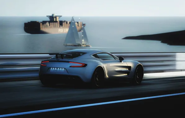 Aston Martin, скорость, ONE-77