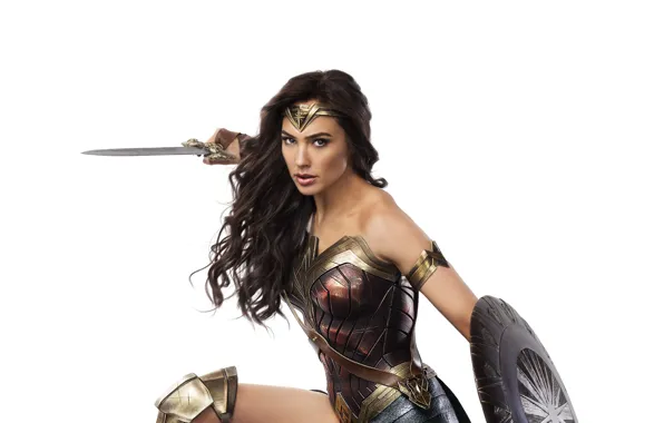 Картинка Wonder Woman, Gal Gadot, Чудо-Женщина