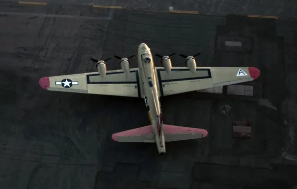 Самолёт, аэродром, B-17