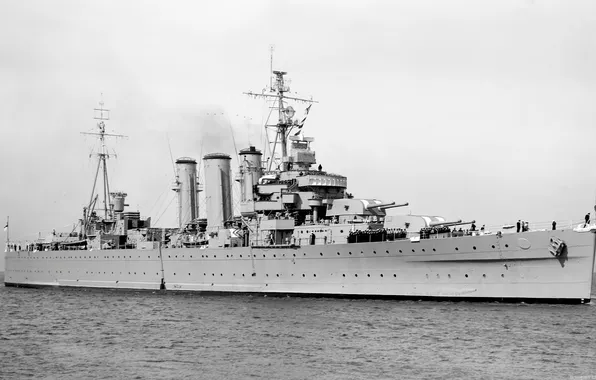 Крейсер, HMAS Australia, 1953 год