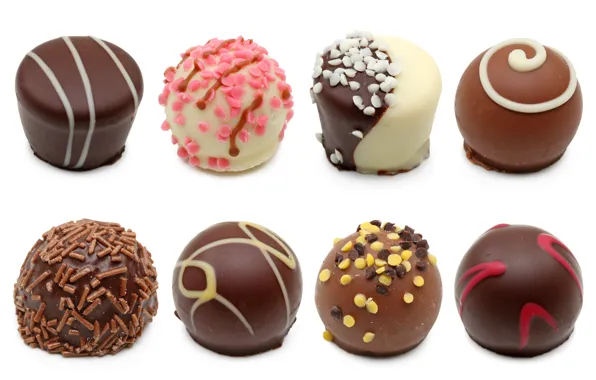 Картинка шоколад, конфеты, десерт, сладкое