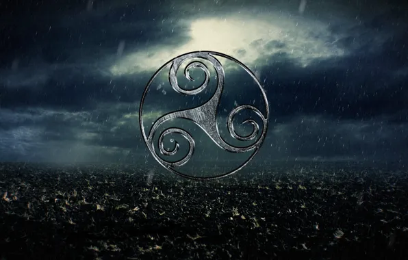 Nature, sign, celtic, Trisken