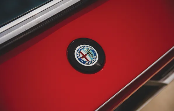 Картинка Alfa Romeo, logo, 1972, Montreal, badge, Alfa Romeo Montreal