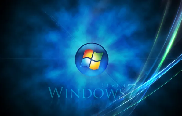 Windows, windows 7, microsoft, абстракцыя