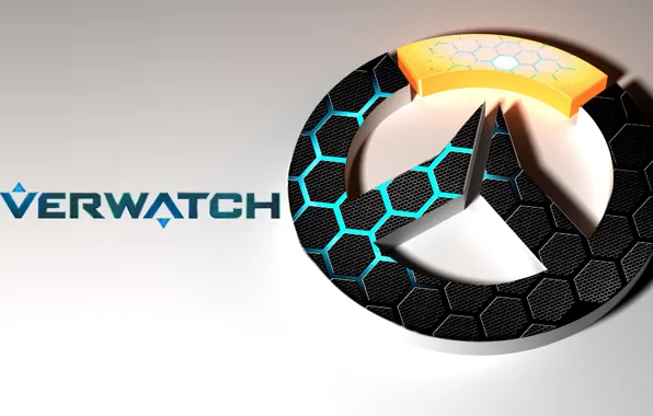 Картинка logo, texture, Overwatch, game