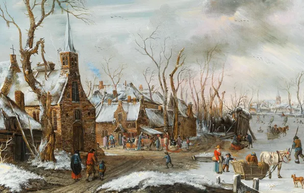 Картинка голландсеий живописец, Саломон Ромбоутс