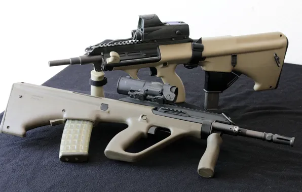 Пара, автоматы, Тавор, TAR-21, STEYR Aug