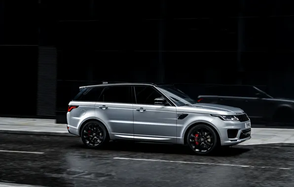 Land Rover, Range Rover, вид сбоку, Range Rover Sport, 2020, HST