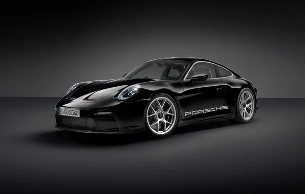 Картинка car, Porsche, Porsche 911, black cars, sports car, German cars, low light