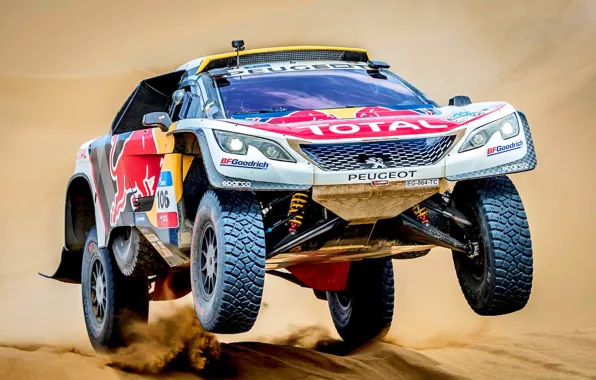 Спорт, Скорость, Гонка, Peugeot, Фары, Red Bull, Rally, Ралли
