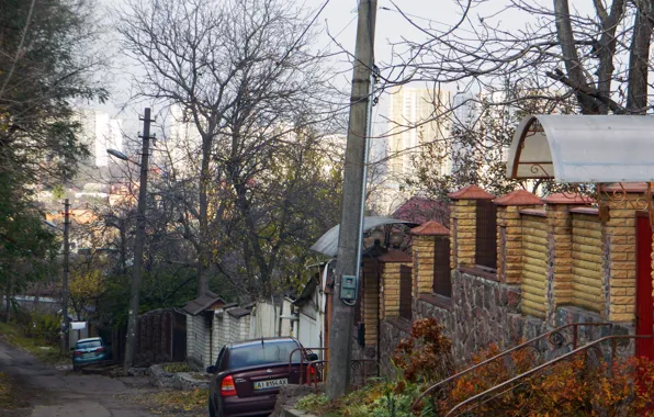 Спуск, дома., Улица Максима Рыльского