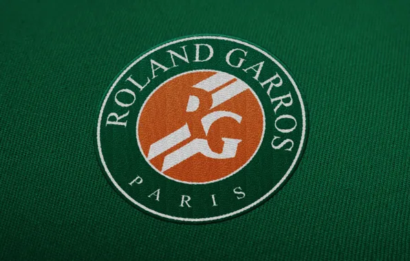 Logo, paris, tennis, roland garros