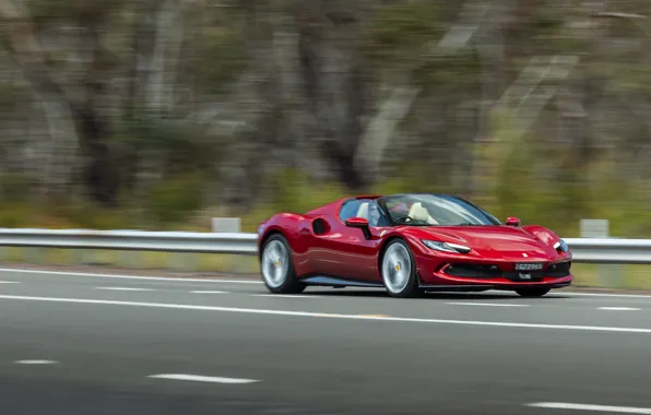 Картинка Ferrari, 296, Ferrari 296 GTS